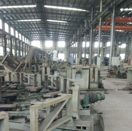 钢材厂处置二手h型钢生产线